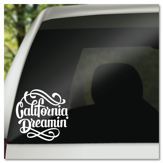California Dreaming Vinyl Decal Sticker