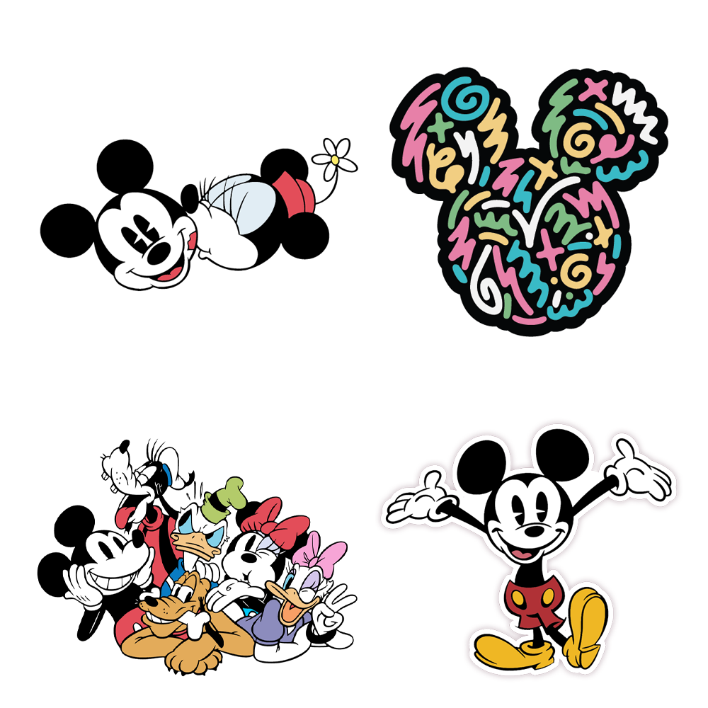 Mickey Mouse & Pals Die Cut Stickers