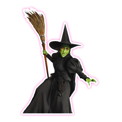 Wizard Of Oz Wicked Witch of The West Die Cut Sticker (1004)