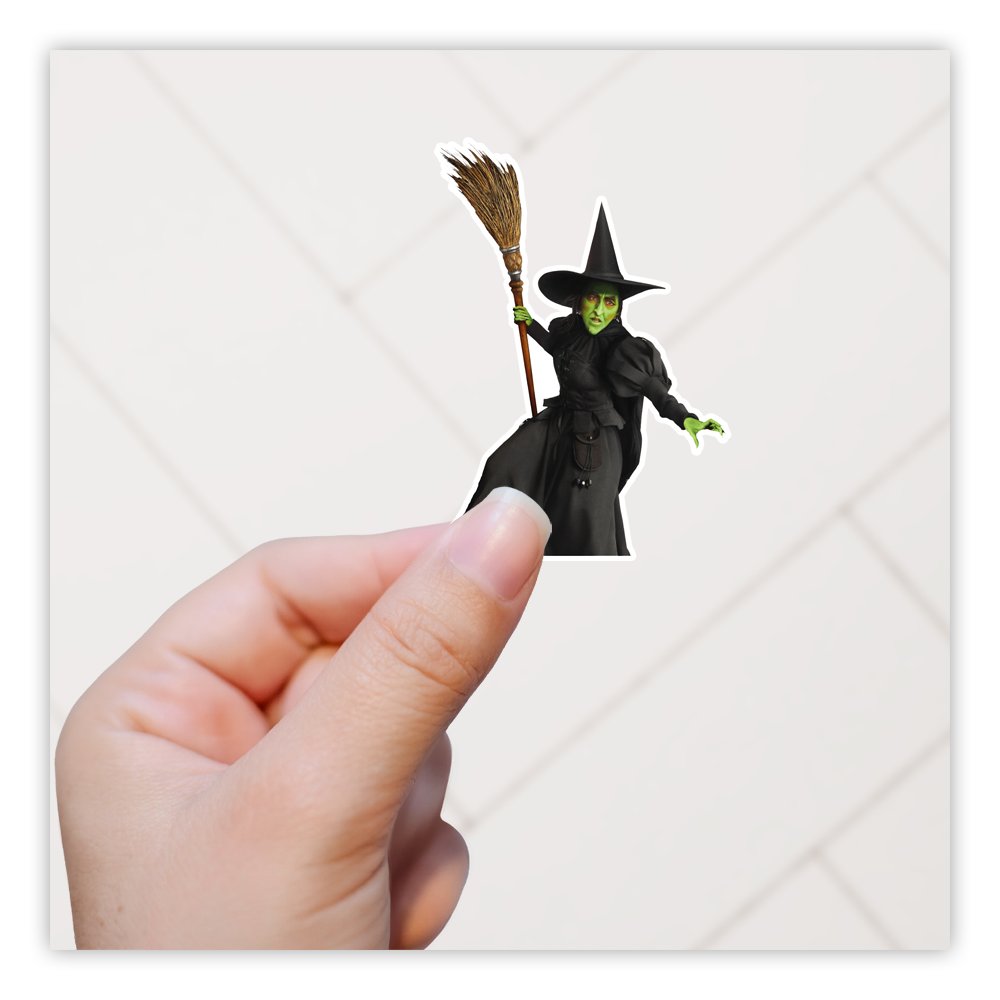 Wizard Of Oz Wicked Witch of The West Die Cut Sticker (1004)