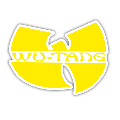 Wu-Tang Clan Die Cut Sticker (1008)