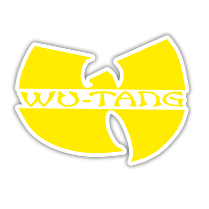 Wu-Tang Clan Die Cut-plakker (1008)