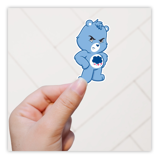 Grumpy Bear Care Bears Die Cut Sticker (1037)