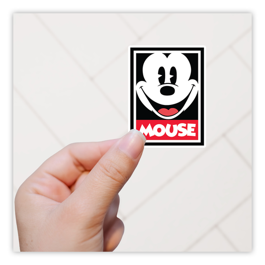 Mickey Mouse Poster Die Cut Sticker (1042)