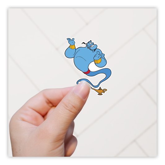 Aladdin's Genie Die Cut Sticker