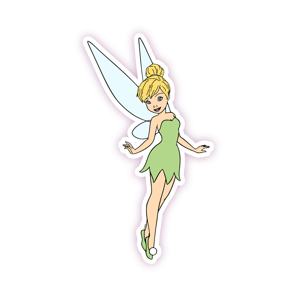 Tinkerbell Tinker Bell Die Cut Sticker (1052)