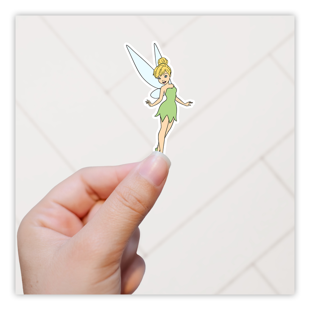Tinkerbell Tinker Bell Die Cut Sticker (1052)