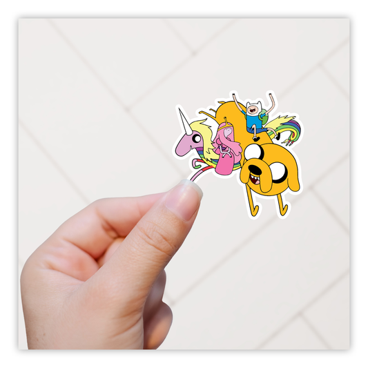 Adventure Time Characters Die Cut Sticker (1057)