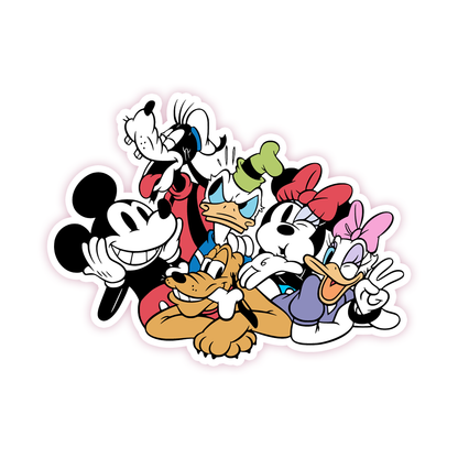 Mickey Mouse & Pals Die Cut Sticker (1085)