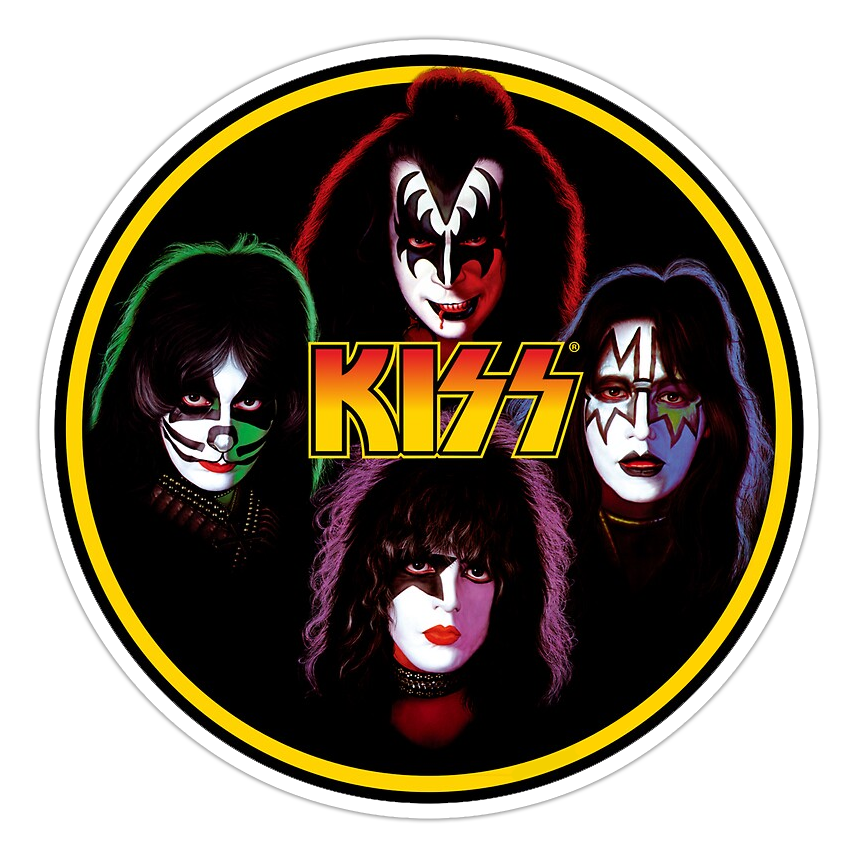 KISS Die Cut Sticker (1104)