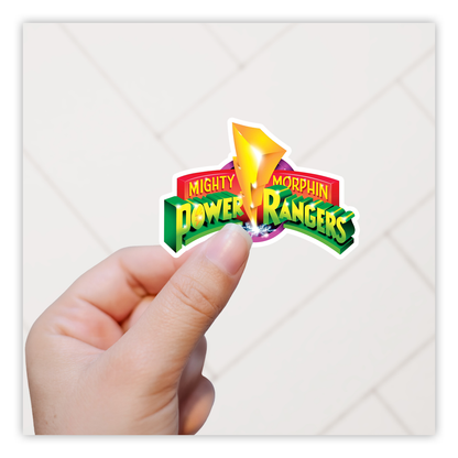 Mighty Morphin Power Rangers Die Cut Sticker (1121)