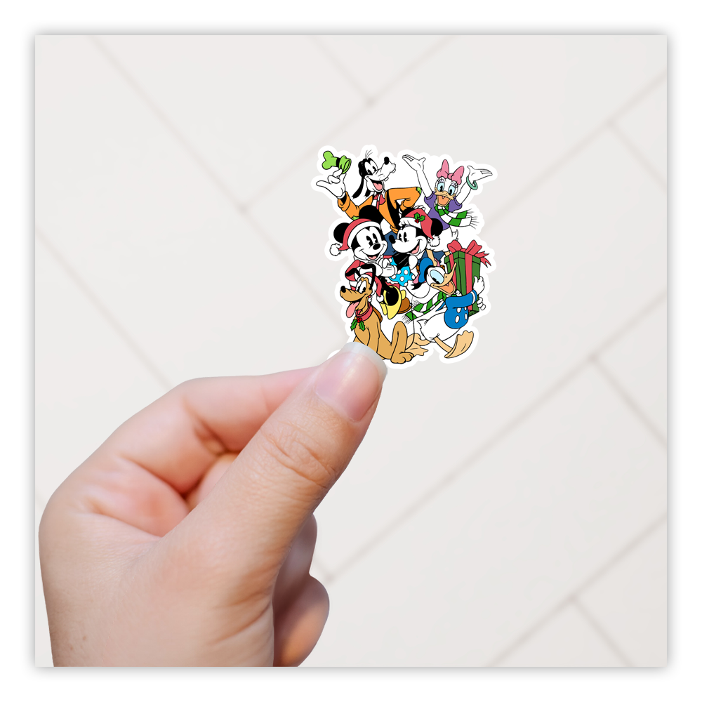 Mickey Mouse & Pals Christmas Die Cut Sticker (1141)