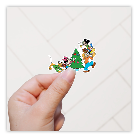 Mickey Mouse & Pals Christmas Die Cut Sticker (1145)
