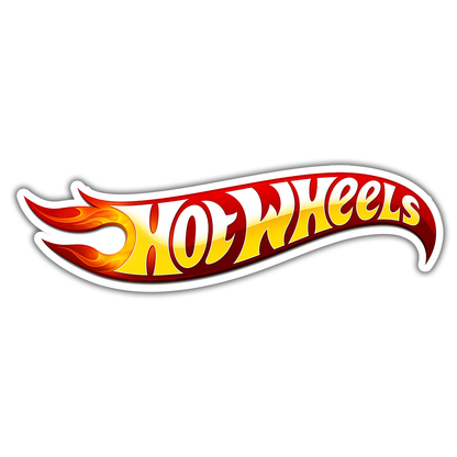 Hot Wheels Die Cut Sticker (1146)