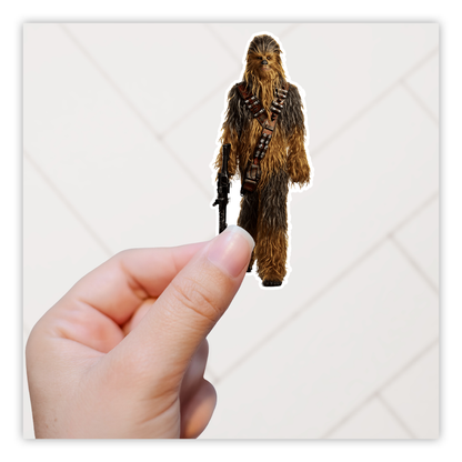 Star Wars Chewy Chewbacca Wookie Die Cut Sticker (1157)