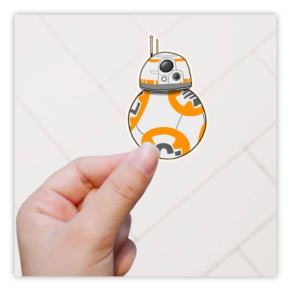 Star Wars Droid BB-8 Die Cut Sticker (1158)