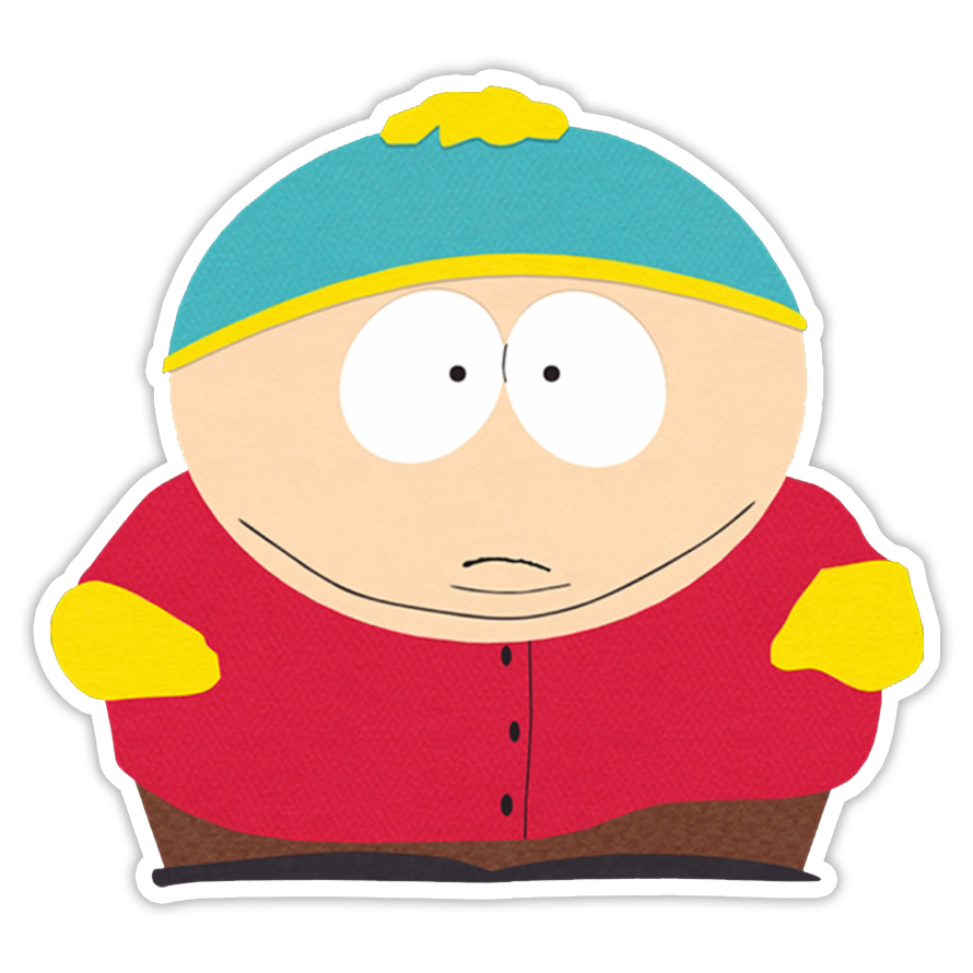 Cartman South Park Die Cut Sticker (1159)