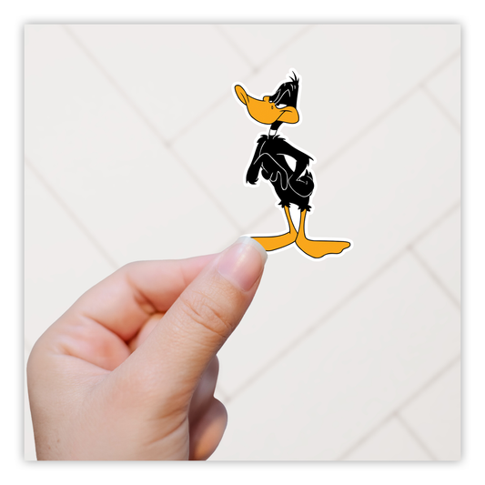 Daffy Duck Looney Tunes Die Cut Sticker (1160)