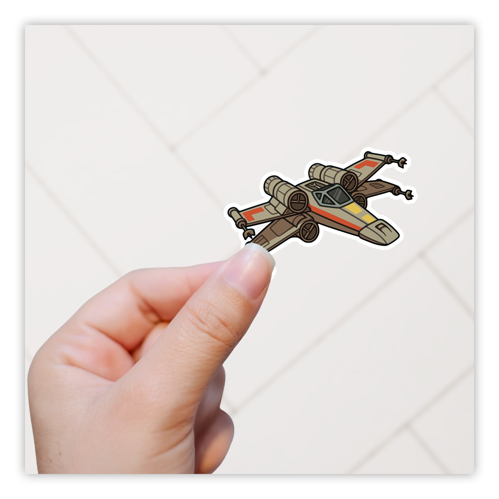 Star Wars X-Wing Fighter Die Cut Sticker (1172)