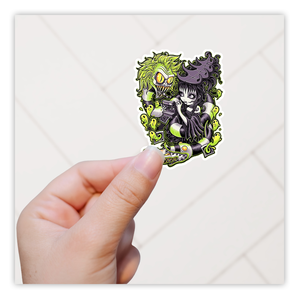 Spotprent Beetlejuice Lydia Deetz Die Cut Sticker (117)