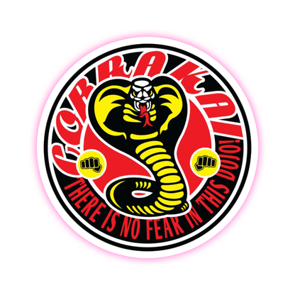 Karate Kid Cobra Kai Dojo Die Cut Sticker (1196)