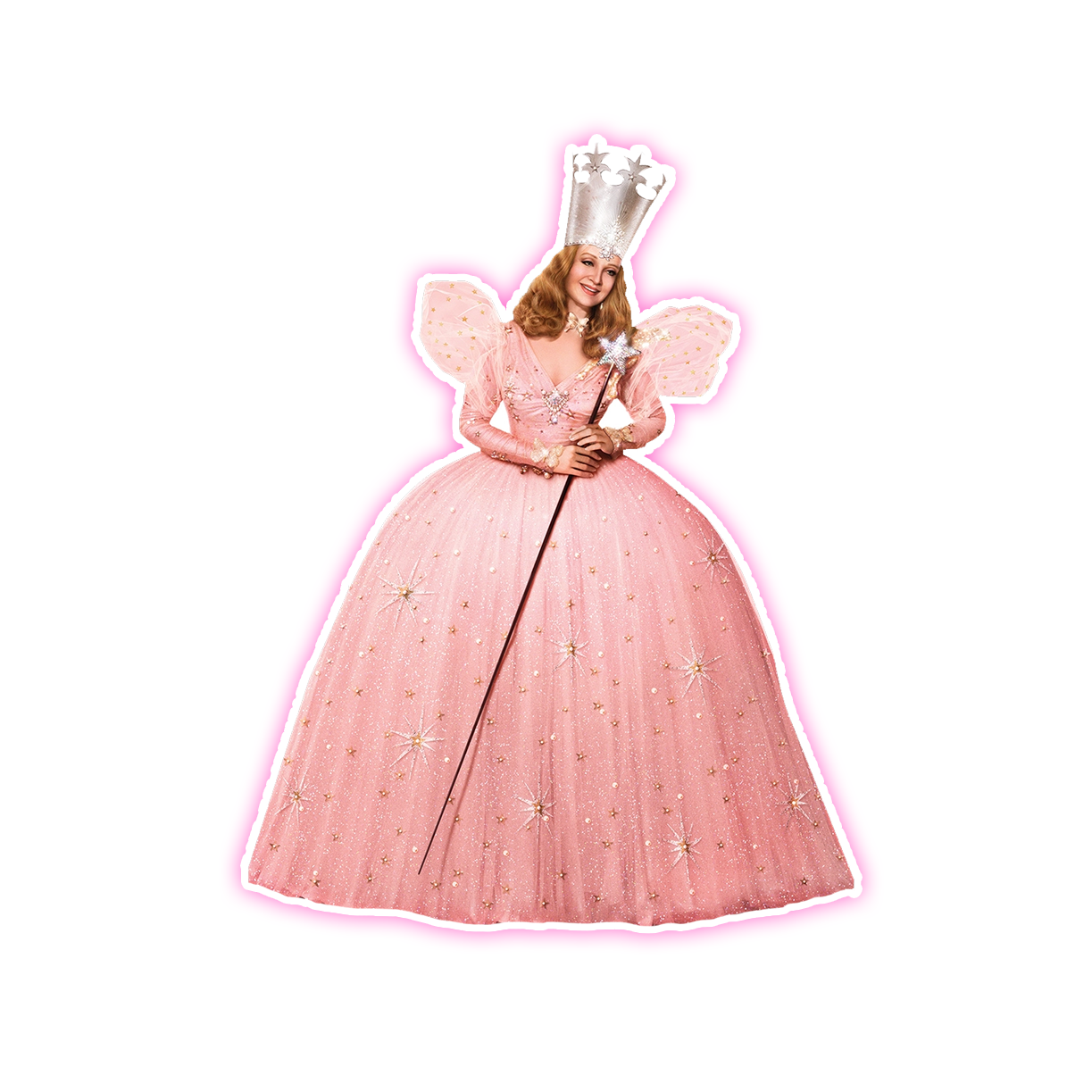 Wizard Of Oz Glenda The Good Witch Die Cut Sticker (1208)