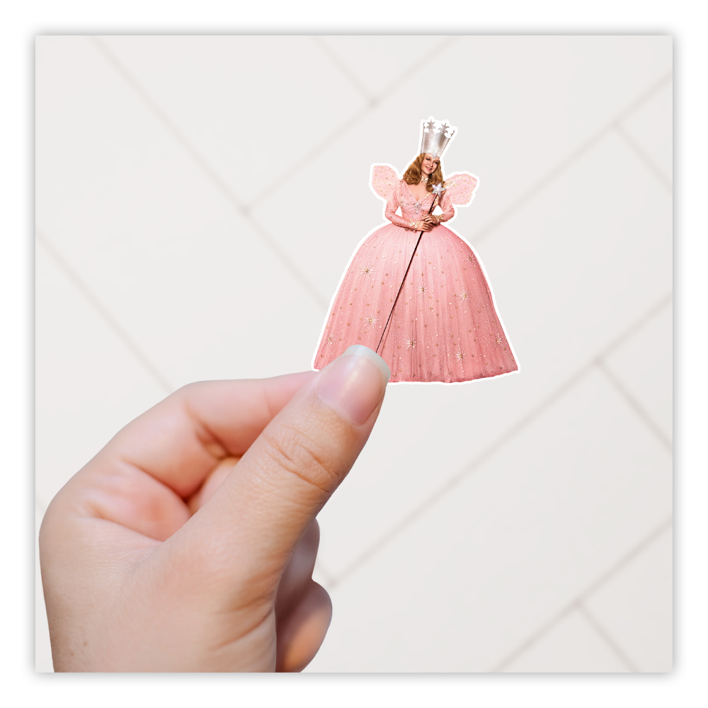 Wizard Of Oz Glenda The Good Witch Die Cut Sticker (1208)