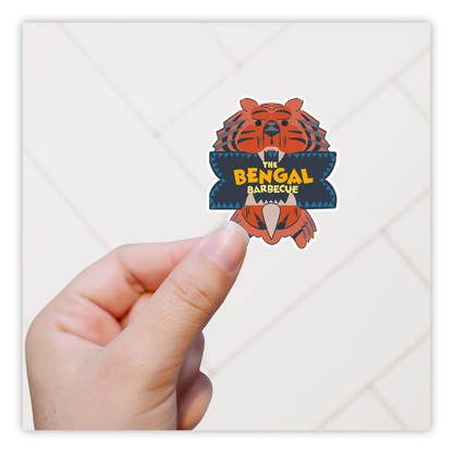 Disneyland Bengal BBQ Die Cut Sticker (1215)