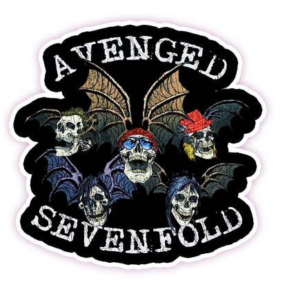 Avenged Sevenfold A7X Bat Country Die Cut Sticker (123)