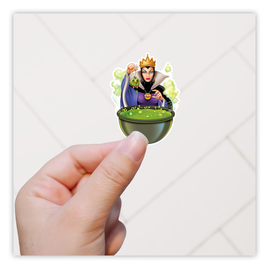 Snow White Evil Queen Die Cut Sticker