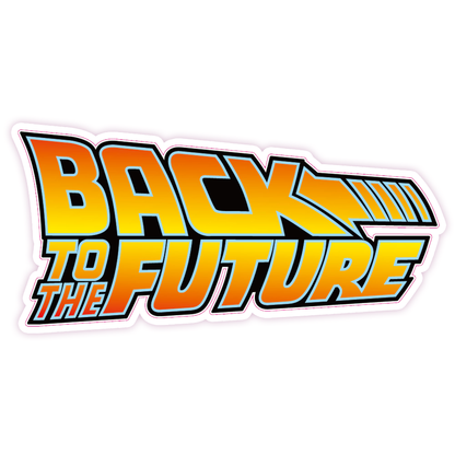 Back To The Future Die Cut Sticker (126)