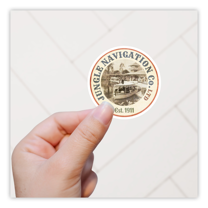 Jungle Cruise Jungle Navigation Co Die Cut Sticker (1286)