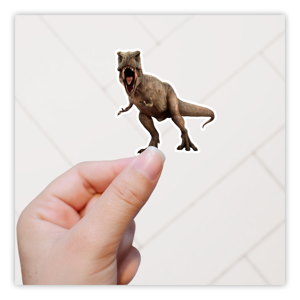 Jurassic Park T-Rex Tyrannosaurus Rex Die Cut Sticker (1313)