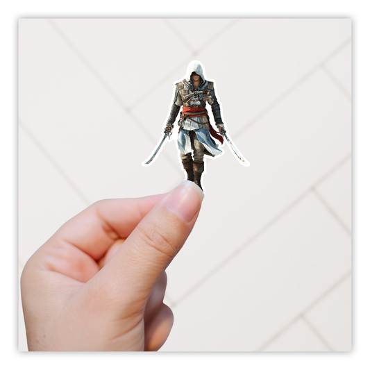 Assassin's Creed Black Flag Edward Kenway Die Cut Sticker