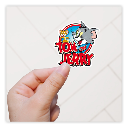 Tom and Jerry Die Cut Sticker (1335)