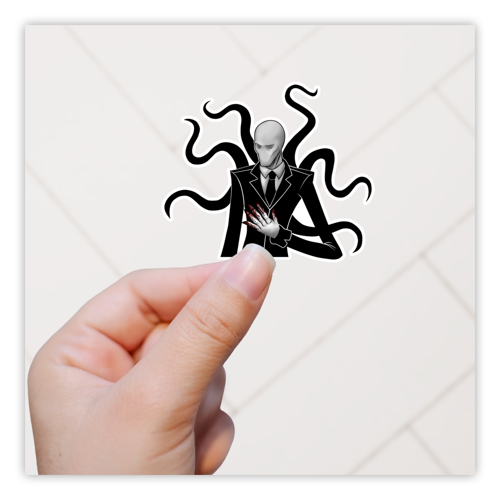 Slender Man Creepypasta Die Cut Sticker (1338)