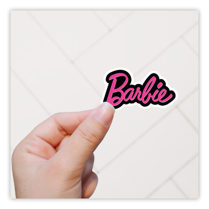 Huidige Barbie Logo Die Cut Sticker (133)