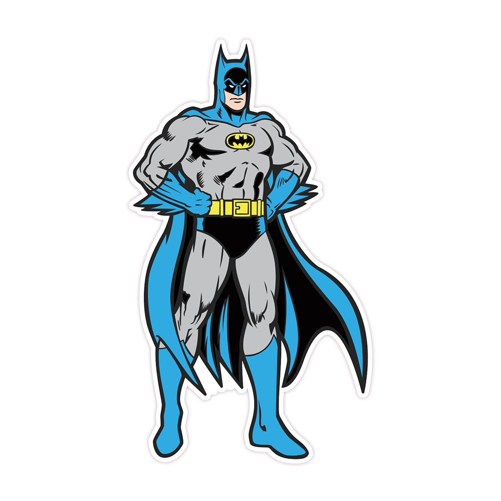 Super Friends Batman Die Cut-plakker (134)