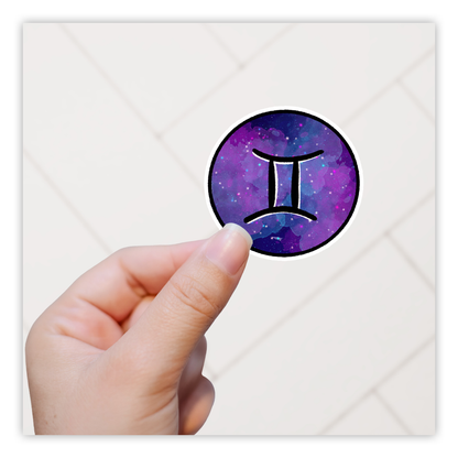 Gemini Zodiac Sign Die Cut Sticker (1347)