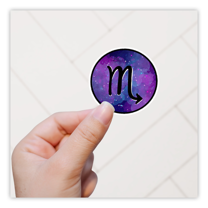 Scorpio Zodiac Sign Die Cut Sticker (1349)