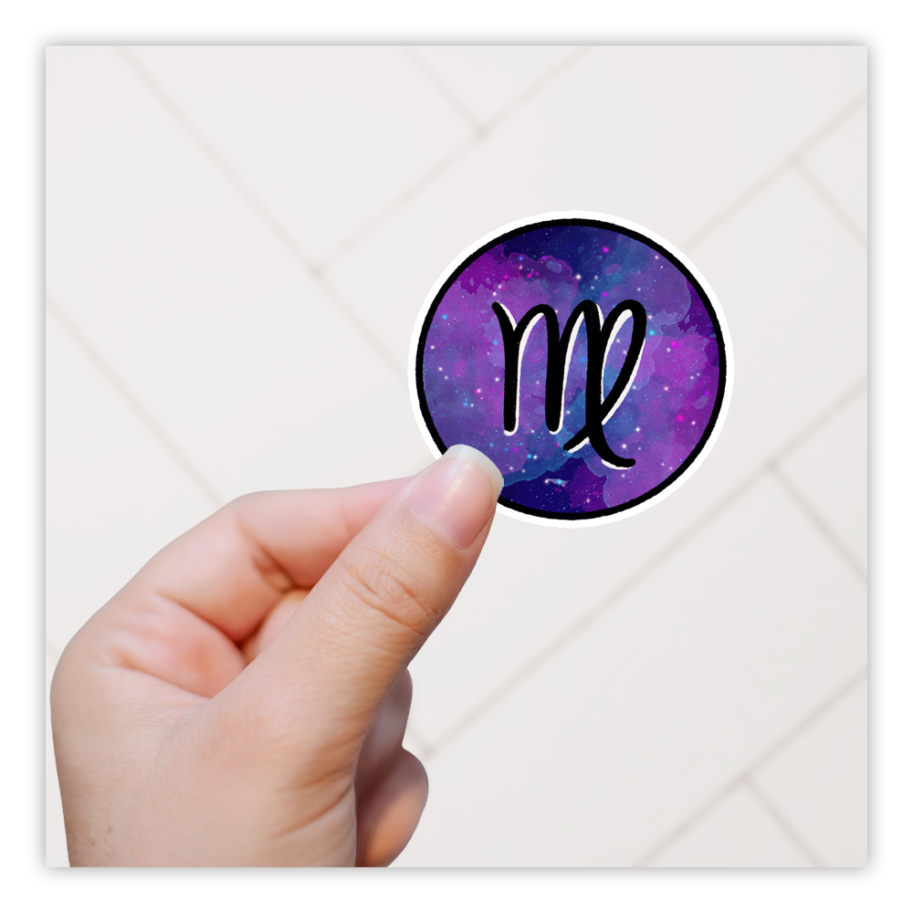 Virgo Zodiac Sign Die Cut Sticker (1351)