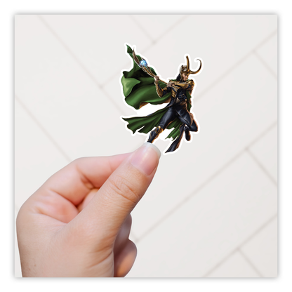 Loki Die Cut Sticker (1357)