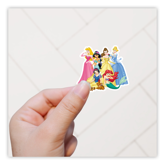 Disney Princesses Die Cut Sticker (1362)