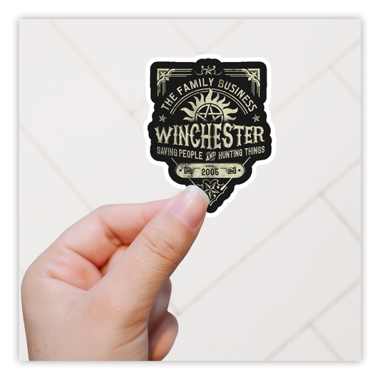 Supernatural The Winchesters Die Cut Sticker (1379)