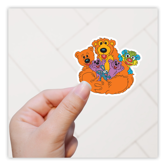 Bear In The Big Blue House Die Cut Sticker (137)