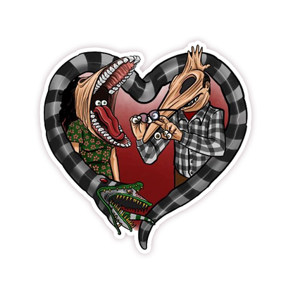 Beetle Juice Maitlans Monsters Die Cut Sticker (139)