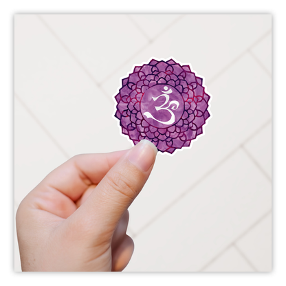 Chakra Crown Sahasrara Die Cut Sticker (1390)