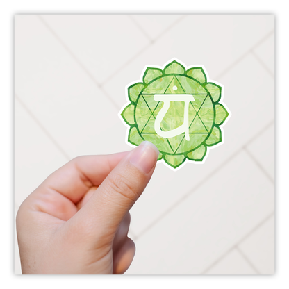 Chakra Heart Anahata Die Cut Sticker (1393)