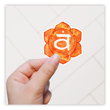 Chakra Sacral Svadhisthana Die Cut Sticker (1395)