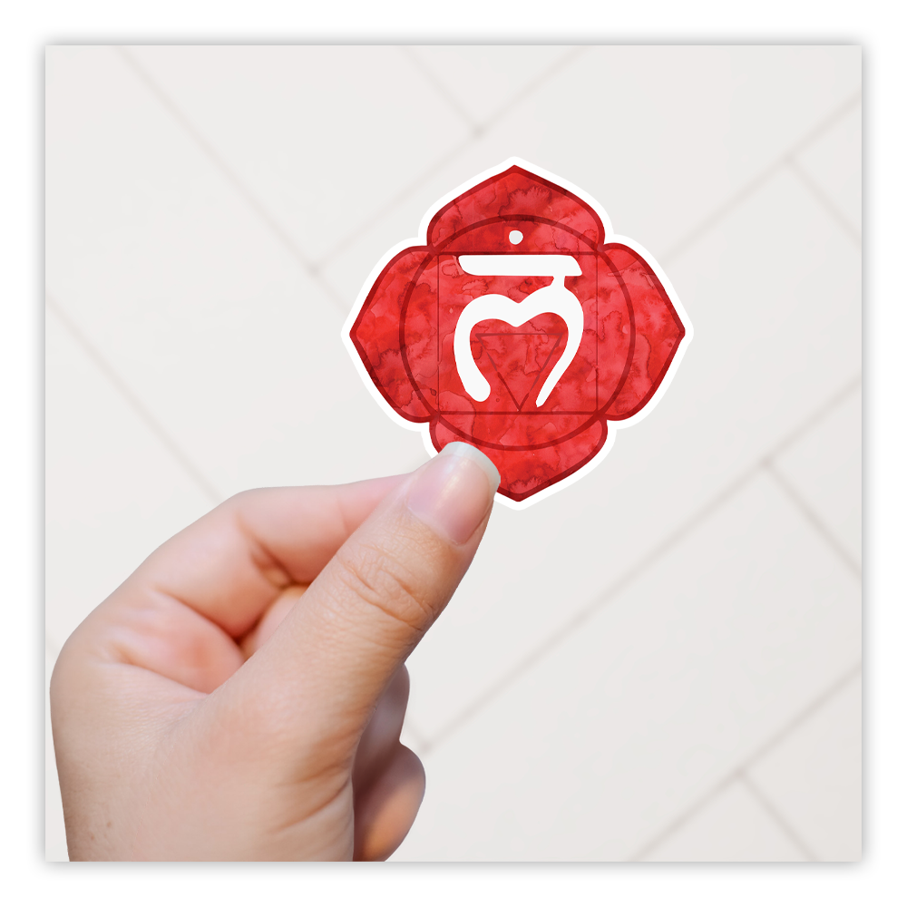 Chakra Root Muladhara Die Cut Sticker (1396)